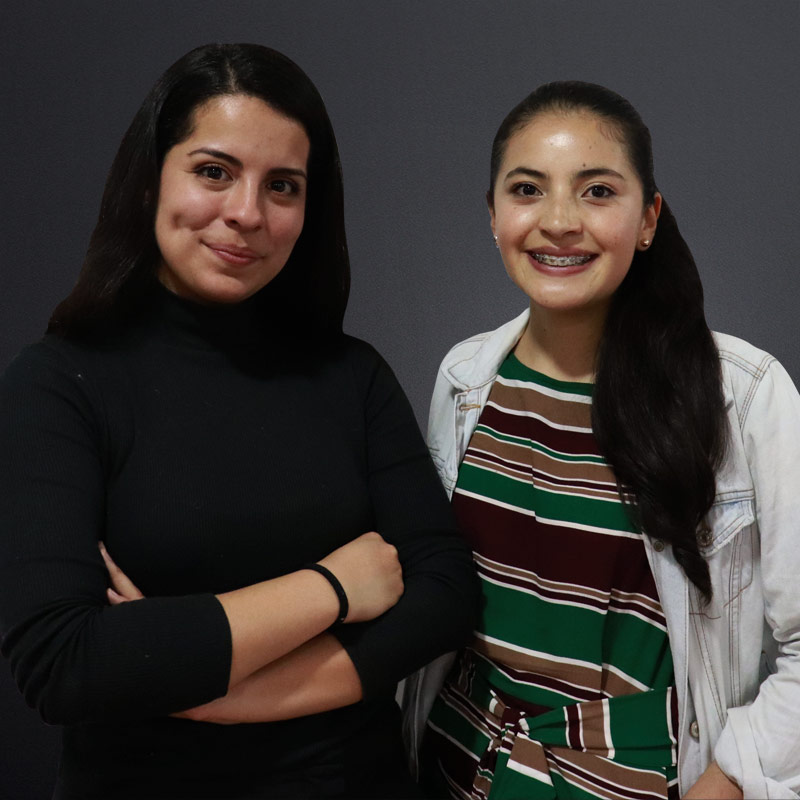 Laura Romero y Daniela Trujillo, egresadas de la U. Ean y cofundadoras de Spanishly.