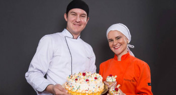 Nathaly y Édgar Ruiz son los creadores de Hermanos Pastel proyecto Universidad EAN